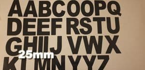 25mm Letters pack (31 letters)