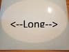 CUSTOM SIZE OVAL STICKER BACKGROUND (small) - upto 27.5cm long