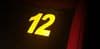 Reflective White Race Number (inch) Custom Size