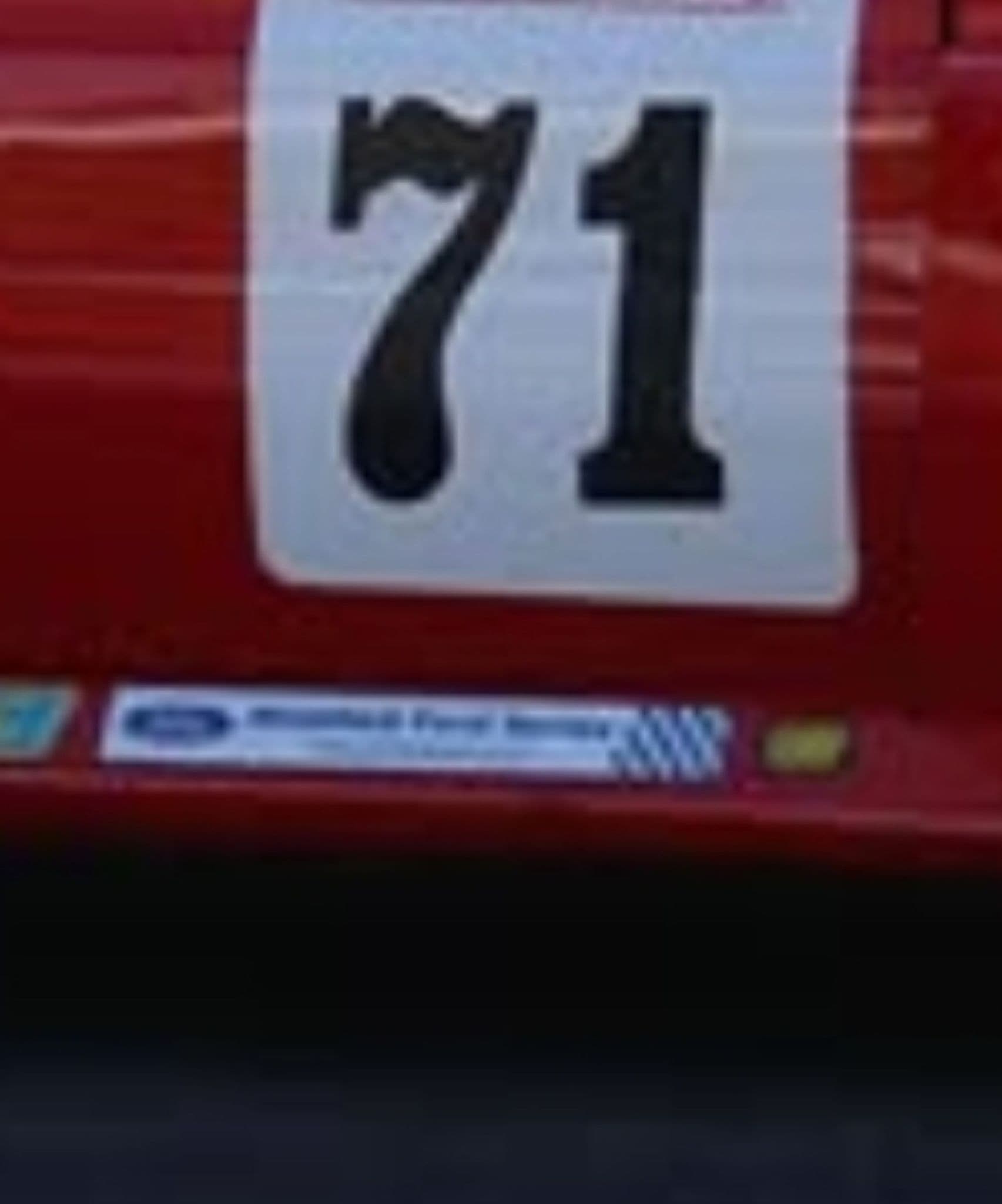 71 Race numbers