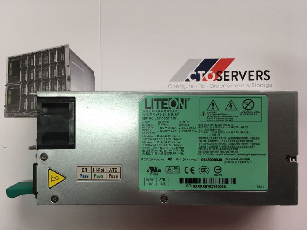 Dell PowerEdge C6100 1100W PSU Power Supply LITEON PS-2112-2L