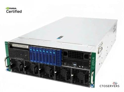 GPU-Accelerated AI Server | Dual 96-Core EPYC 9004 |  Dual NVIDIA H100 NVL | A100 | RTX PRO 6000 GPU