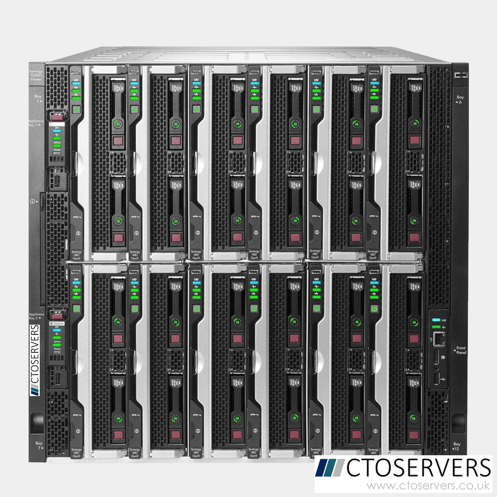 HPE Synergy 12000 Frame -12x SY480 Gen9 compute Nodes 336 Cores 672T ...