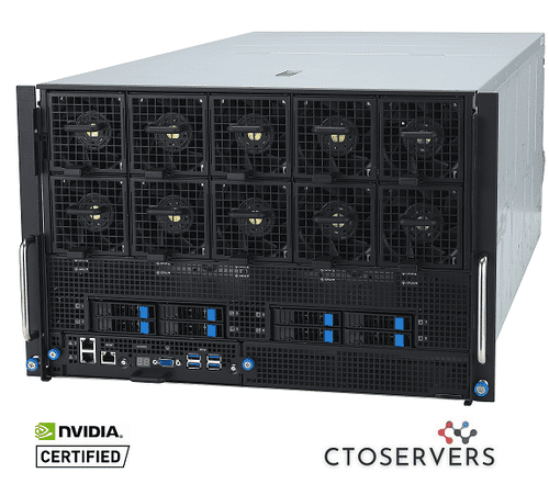 NVIDIA Certified  GPU SERVER | 8x NVIDIA L40S  48GB GPU | Dual  Xeon Gold 6538Y