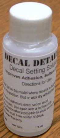 Decal Setting Solution