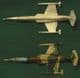 F-104A Starfighter with tip tanks