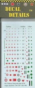 MI-117 - for aircraft of Turkey, Jordan, Libya, 1/200-1/600 scales