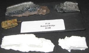 P-14 Ruined stone bridge in 6mm