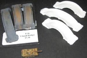 P-16 6mm, 3 small bridges