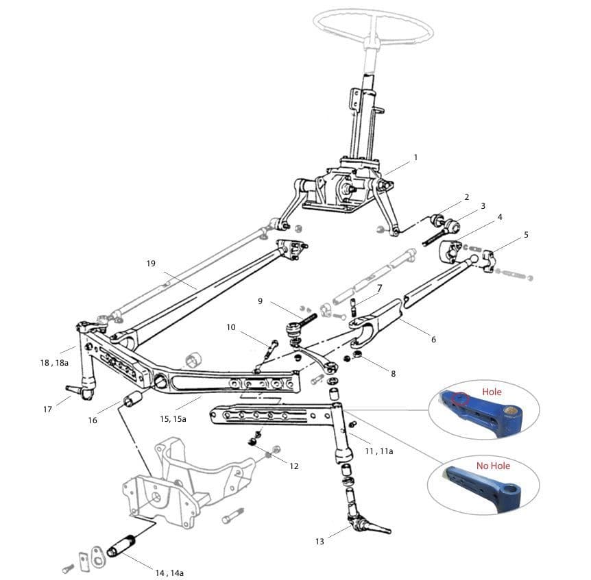 AXLE - PARTS DIAGRAM