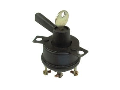 SWITCH  IGNITION & LIGHTS W/KEY (STAGGERED HOLES) (41598) (DD7A)
