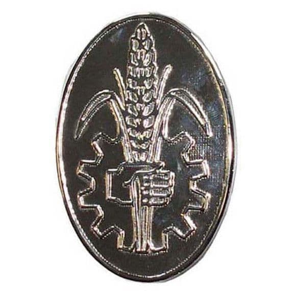 WHEAT SHEAF BADGE (41249) (BD7B)