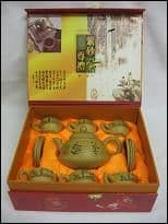 Chinese Teapot Set, Style 78, Light Brown