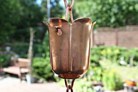 Copper Rain Chain 'Burūberu'