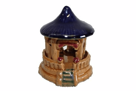 Figurine, Pagoda, Circular
