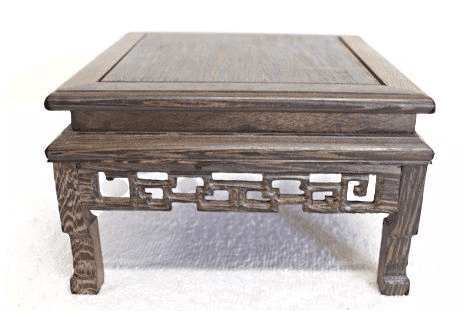 Hardwood display table, Square, Style 02-17