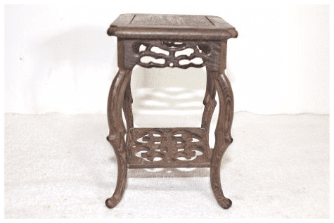 Hardwood display table, Square, Style 05-12