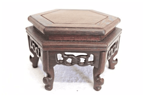 Hardwood table, Hexagonal, Style 20-15
