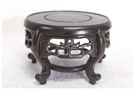 Hardwood table, Round, Style 35-14