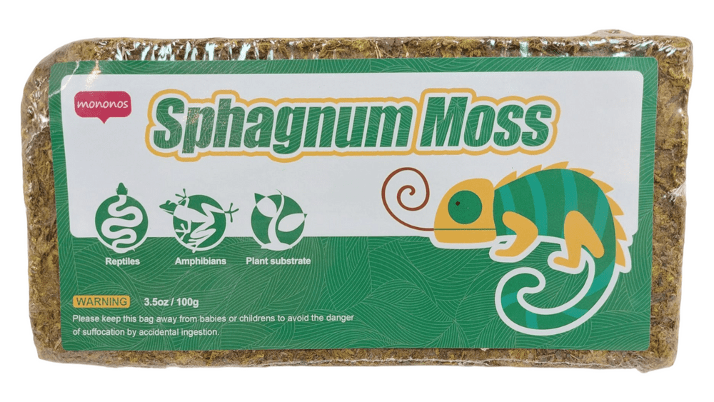 Sphagnum Moss, Compressed Pack, 100g