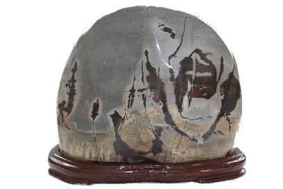 Suiseki, Picture Stone, 21x17cm
