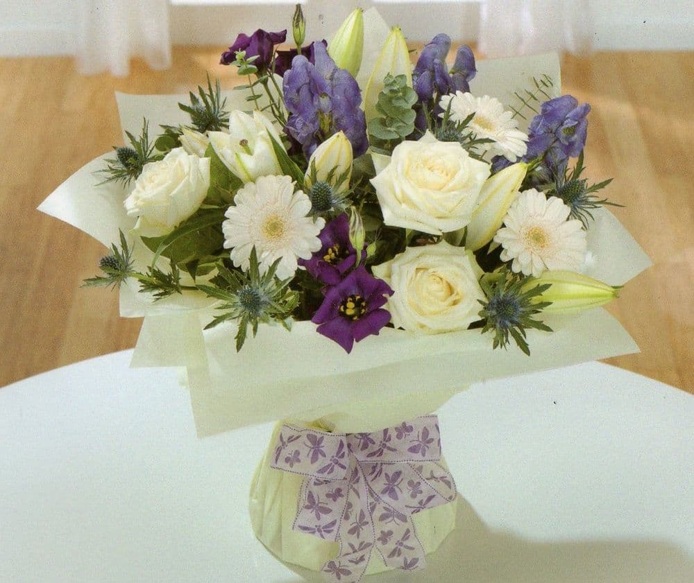 Ivory Amethyst Bouquet 22