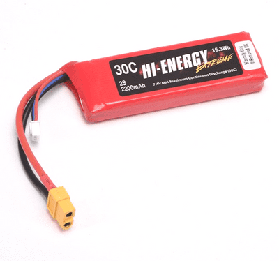 	 Hi-Energy 2S 2200mAh 30C XT60	O-HE2S220030C-XT60