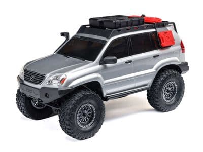 1/24 SCX24 Lexus GX 470 4WD Rock Crawler RTR Silver C-AXI-1532T2