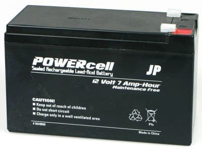 12V-7 Ah Powercell Gel Battery
