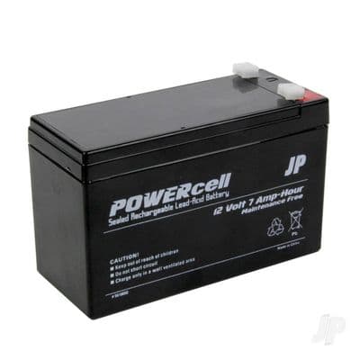 12V 7A Power Peak Sealed Lead Acid Battery