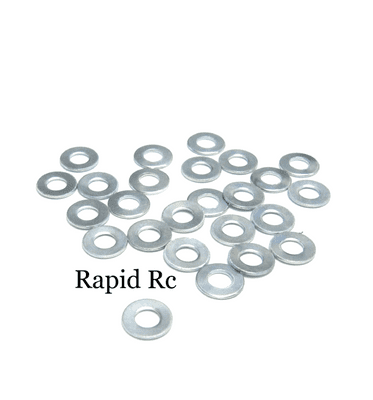 2mm Flat Washer Bright Zinc