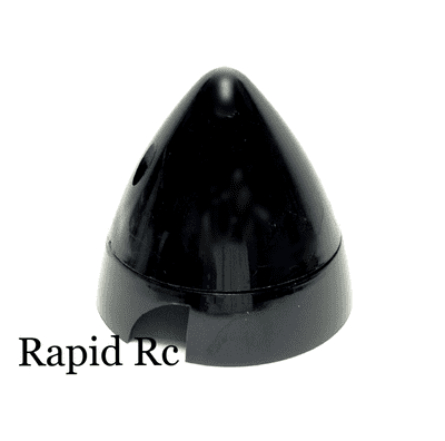 3-Blade Black Spinner 2.1/4in (56mm)