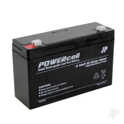 6V 10A Power Peak Sealed Lead Acid Battery
