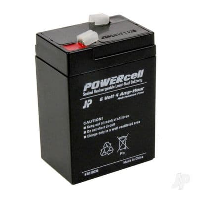 6V 4A Power Peak Sealed Lead Acid Battery