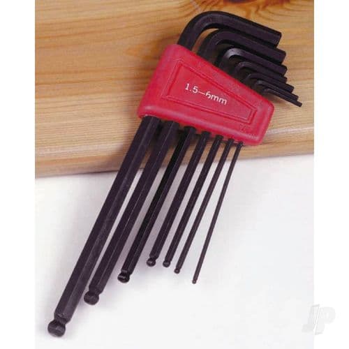 7pc Hex Ball Wrench Set - 1.5~6mm 5537780