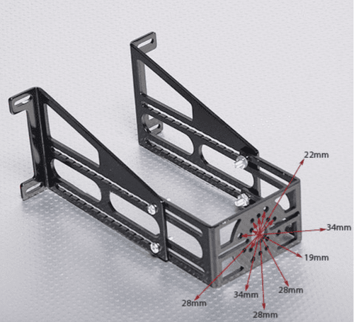 Alloy Composite Firewall Mount (110/45mm)