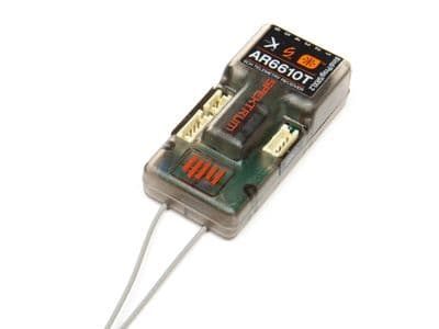 AR6610T 6 Channel DSMX Telemetry Receiver SPMAR6610T