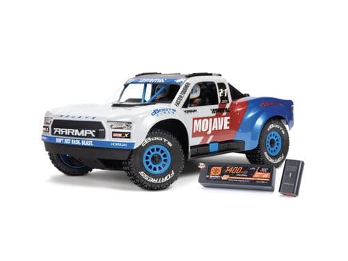 ARRMA 1/16 MOJAVE GROM 223S BLX 4X4 DT with Batt/Charger White C-ARA2304ST2