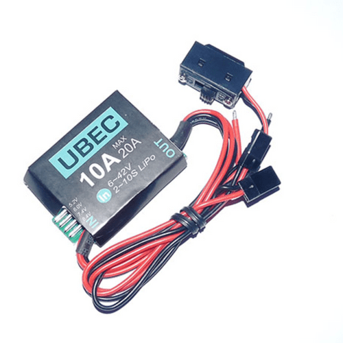ASSAN 10A UBEC (3-10S Lipo input, output adjustable)