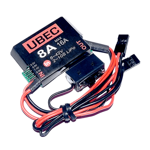 ASSAN 8A UBEC (3-10S Lipo input, output adjustable)