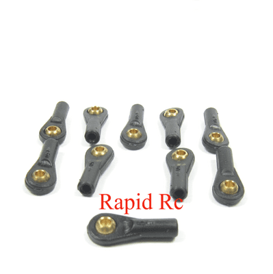 Ball Joint Bolt Through 2x18mm Black