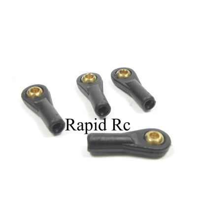 Ball Joints  2x18mm ( 4 pcs/set ) Black