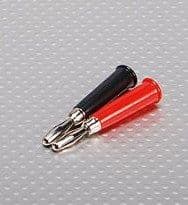 Banana Plugs (non-gold)   ( 4 pir / set )
