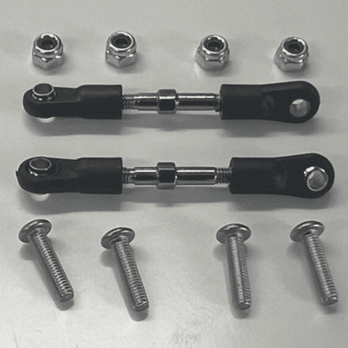 Bolt On Turnbuckles / Track Rods Set