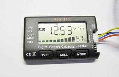 Cellmeter-8 Lipo/Life/Li-ion/Nimh/Nicd Digital Battery Checker