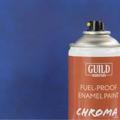Chroma Enamel Fuelproof Paint Matt Dark Blue (400ml Aerosol)