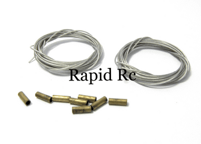 Coated Steel Wire 0.8mm (2pcs) x 1 Meter