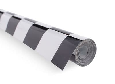Covering Film Grill-Work small Black/White (sold per meter )