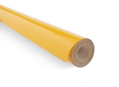 Covering Film Solid Amber  (sold per meter )  1106