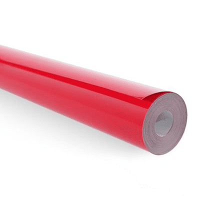 Covering Film Solid Bright Red  (sold per meter )  1102
